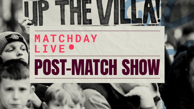 Villa 3-2 Salzburg Post-match Live