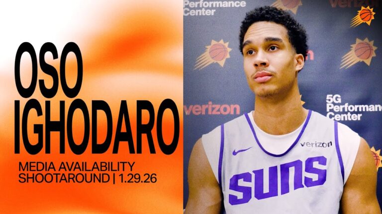 Oso Ighodaro Shootaround Media Availability Phoenix Suns 1-29-26