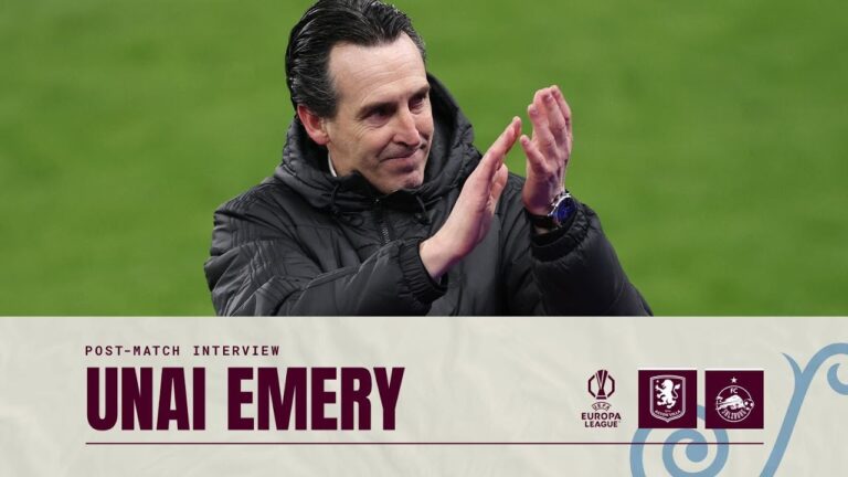 We created some emotions with our supporters Unai Emery on FC Salzburg victory POST MATCH