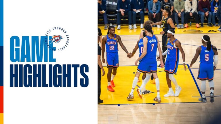 OKC Thunder vs Golden State Warriors Game Highlights January 2nd, 2025
