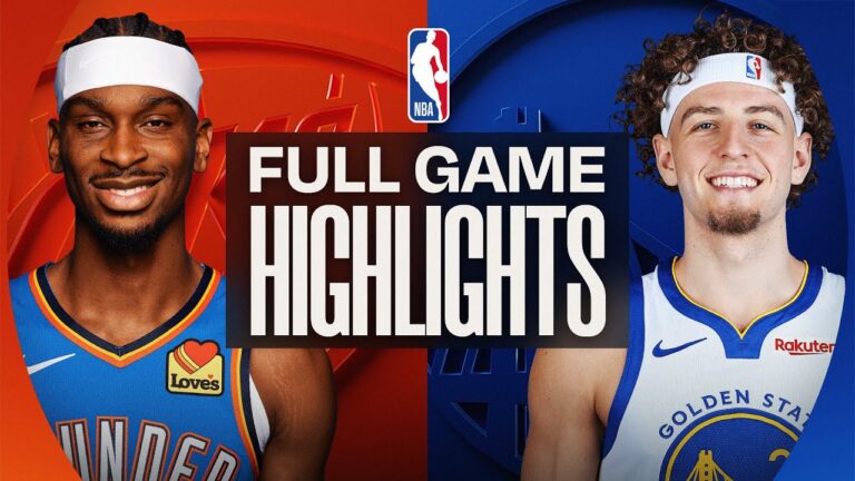 THUNDER at WARRIORS FULL GAME HIGHLIGHTS January 2, 2026