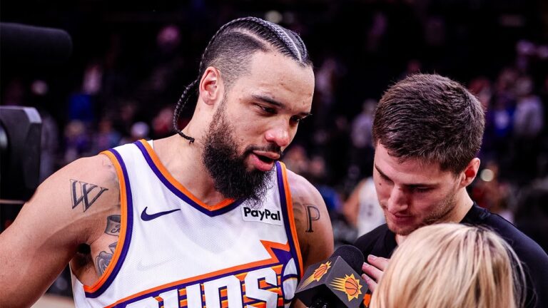 Dillon Brooks Postgame On-Court Interview with Amanda Pflugrad Phoenix Suns 1-29-26