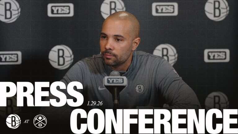 Jordi Fernández Postgame Press Conference vs Denver