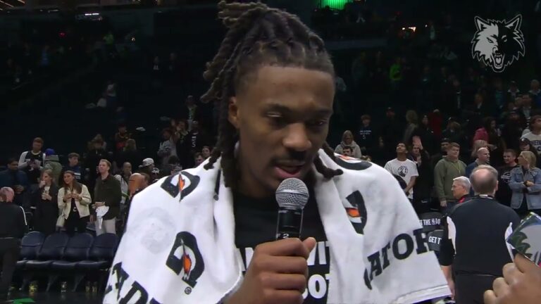 Bones Hyland Postgame Interview After Win Against Oklahoma City Thunder 1.29.26