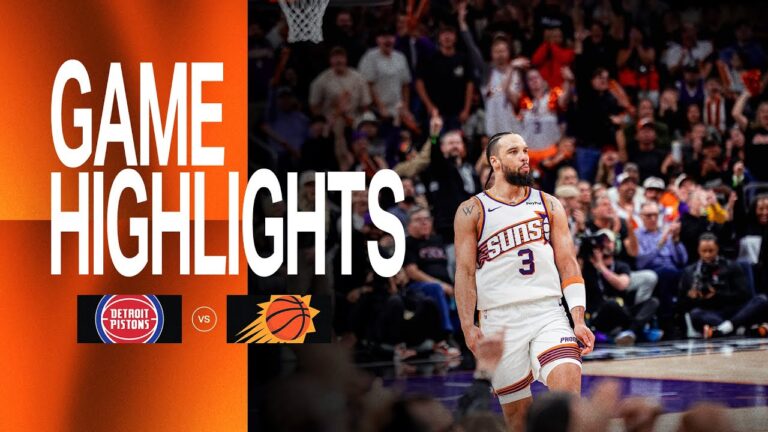 Dillon Brooks & Grayson Allen power Phoenix Suns to win vs Detroit Pistons Game Highlights 1-27-26