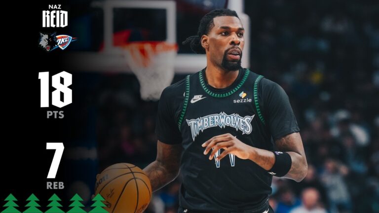 Naz Reid Scores EMPHATIC 18 Points Against Thunder 01.29.26
