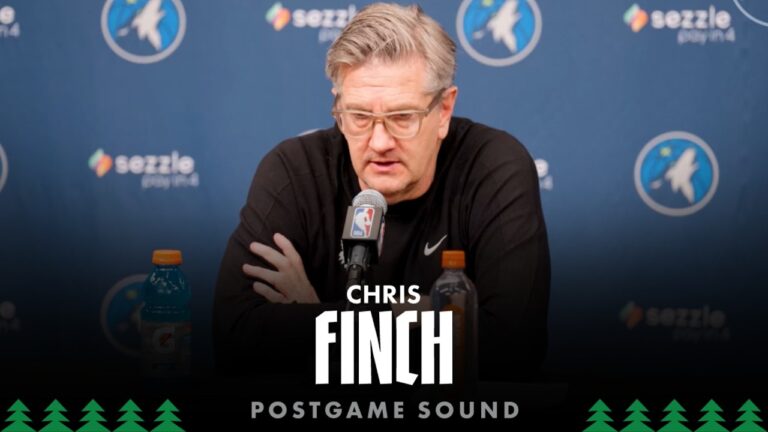 We Played A Very Connected Game. Chris Finch Postgame Sound 1.29.26
