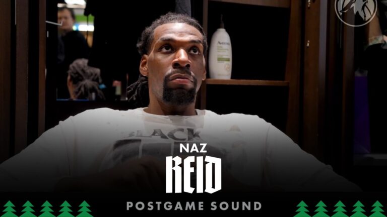 It’s How You Respond That Matters Most. Naz Reid Postgame Sound 1.29.26