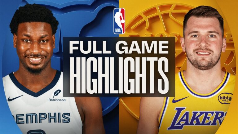 GRIZZLIES at LAKERS FULL GAME HIGHLIGHTS January 2, 2026