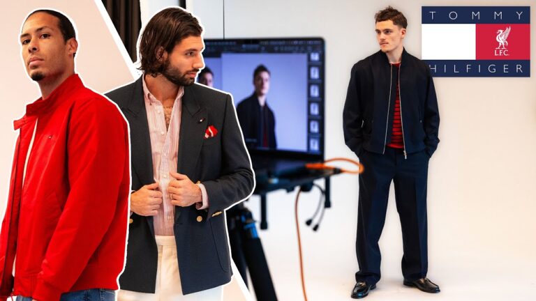 You Look A Million Dollars! Liverpool players get bespoke Tommy Hilfiger fitting!