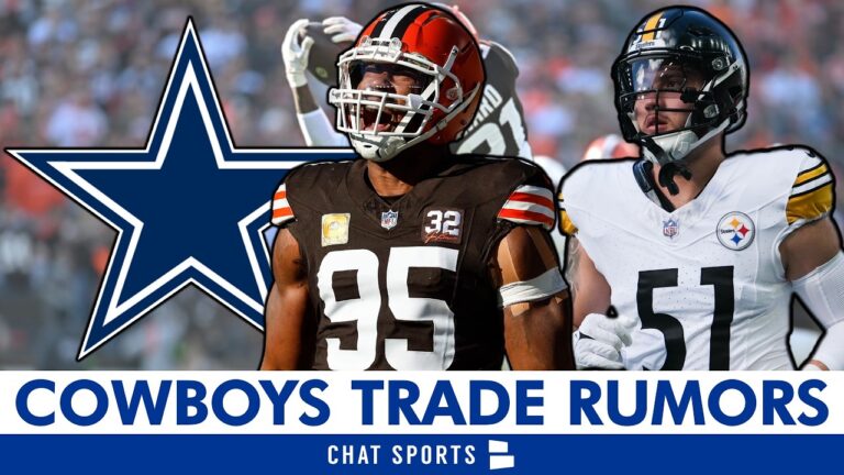 NFL Trade Rumors The Cowboys Could Get Involved In Ft. Myles Garrett, Denzel Ward & Nick Herbig