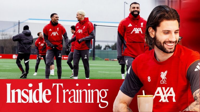 Behind-the-scenes from Liverpool’s latest training session Inside Training