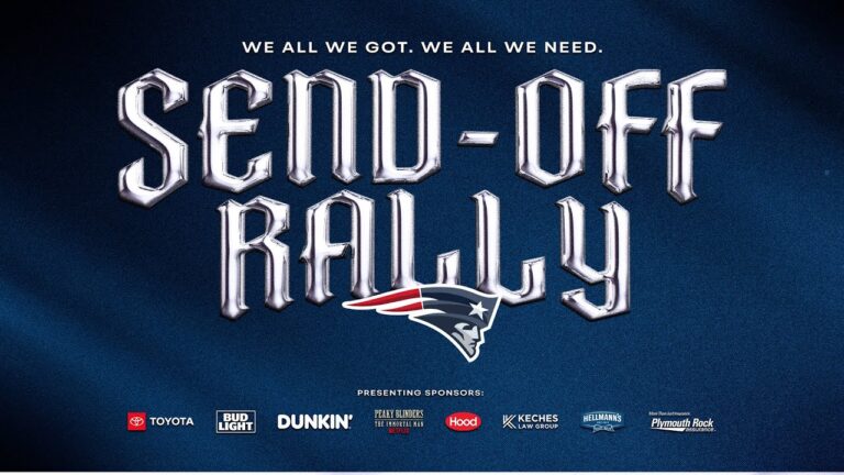 LIVE: Patriots Super Bowl Send-Off Rally 2 1