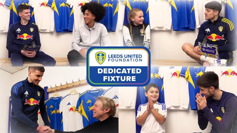 Breaking barriers Leeds United players meet inspirational fans