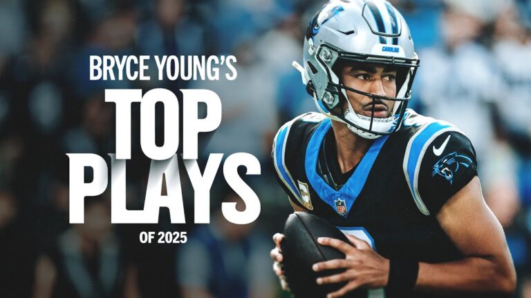 Bryce Youngs Top Plays from 2025 Season Carolina Panthers