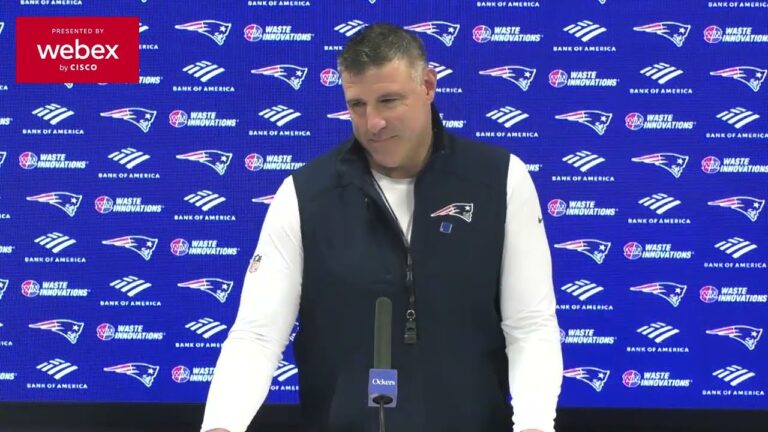 Vrabel on Patriots Fans: They Remind Me How Lucky I Am to be In This Position. Press Conference