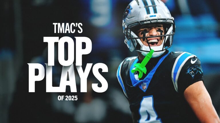 Tetairoa McMillan’s Top Plays from 2025 Season Carolina Panthers