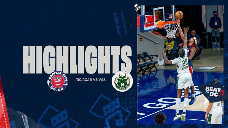 Highlights: Capital City Go-Go vs Wisconsin Herd 1.30.26