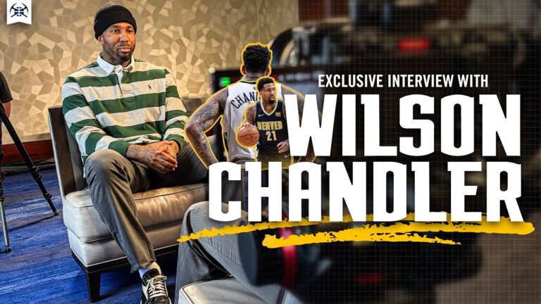 Wilson Chandler Back In Denver Denver Nuggets Exclusive Sit Down Interview