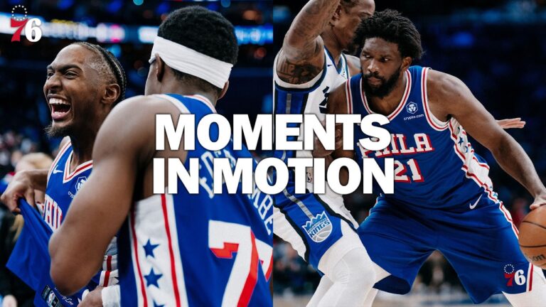 Moments in Motion: Sixers vs. Kings 01.29.26