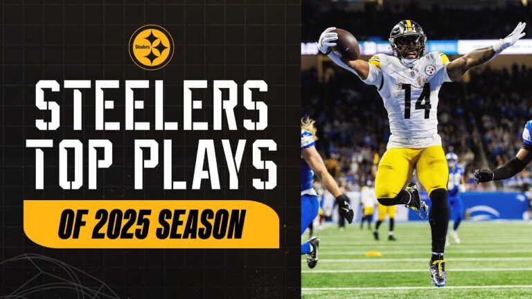 Steelers Top Plays in 2025 (via NFL33) Pittsburgh Steelers