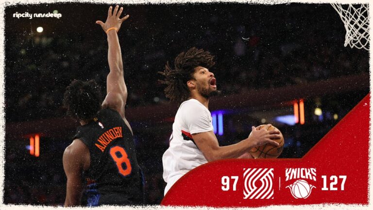 Portland Trail Blazers at New York Knicks January 30th, 2026