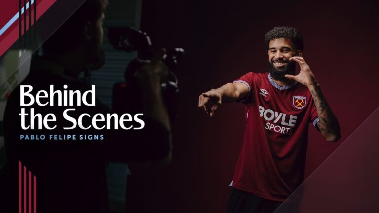 Pablo Felipe’s First Day As A Hammer! Behind the Scenes