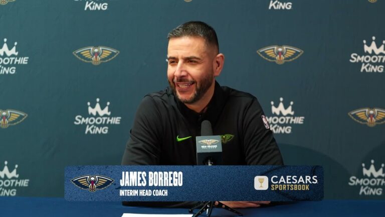 James Borrego on defense, Jose Alvarado’s energy Pelicans-Grizzlies Postgame Interview 1 30 26