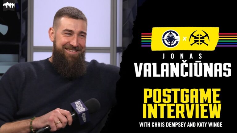 Jonas Valančiūnas Always Has Jokes Denver Nuggets Postgame Chat