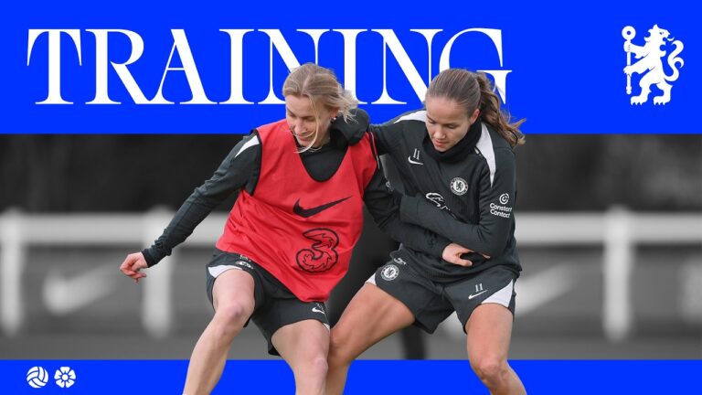 TRAINING ahead of Man City Chelsea Women Training CFCW 25 26