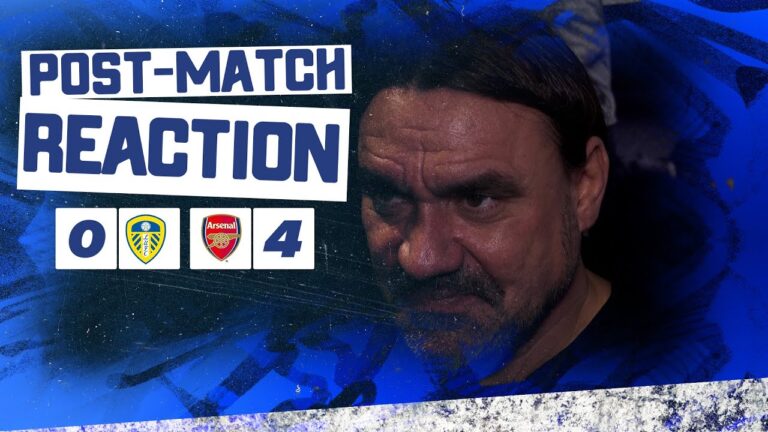 We will move on Daniel Farke reaction Leeds United 0-4 Arsenal