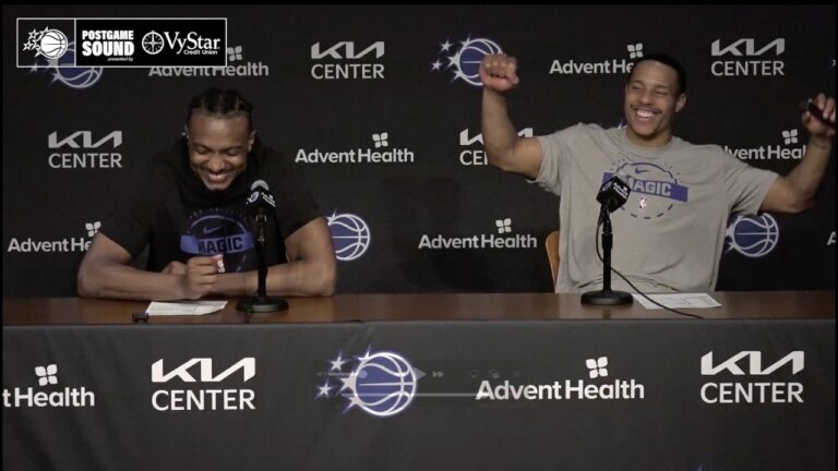 Postgame Sound: Toronto Raptors Vs.orlando Magic Coach Mose, Wendell Carter Jr. & Desmond Bane