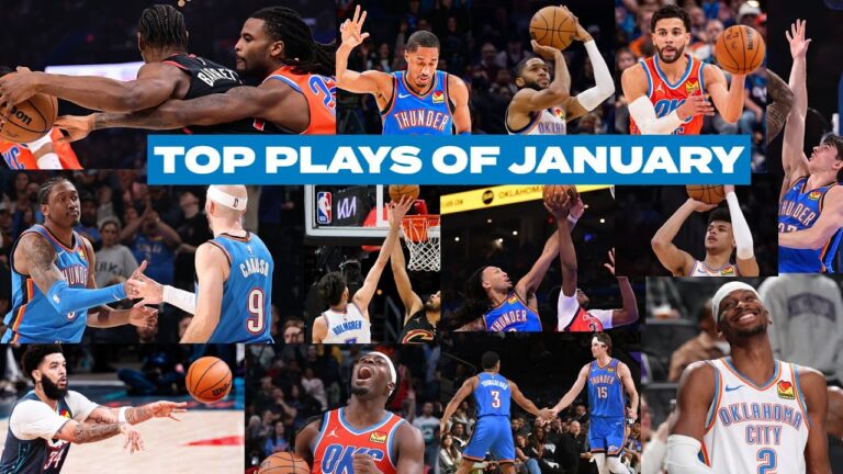 Top Plays of January 2026 OKC Thunder