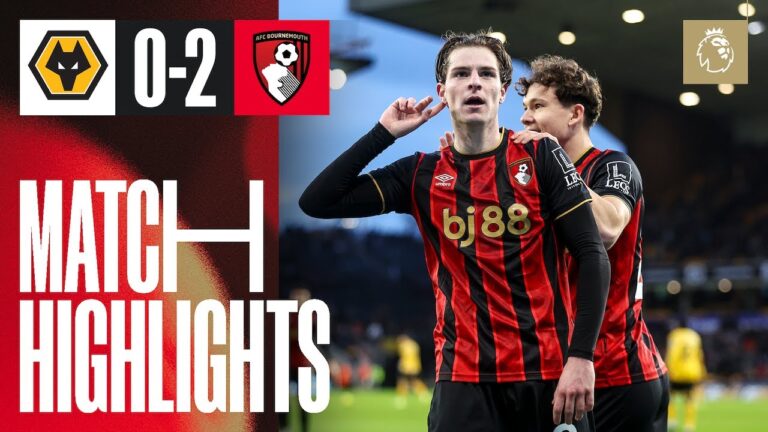 Kroupi nets WORLDIE and Scott nets off Rayan ASSIST Wolves 0-2 AFC Bournemouth