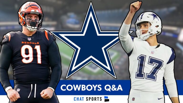 Cowboys Rumors: Sign Trey Hendrickson & Braden Smith? Draft Targets? Brandon Aubrey Extension? Q&A