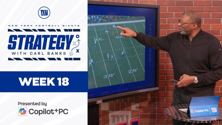 Carl Banks talks Giants Strategy vs. Cowboys New York Giants