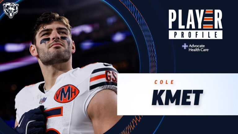 Cole Kmet Player Profile Chicago Bears