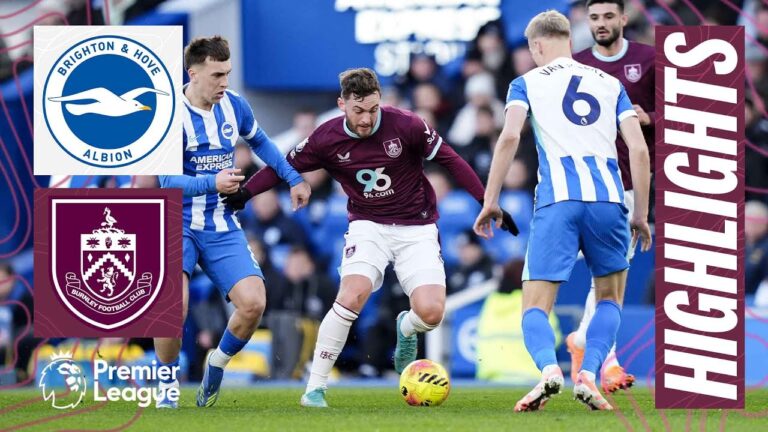 Brighton Defeat Burnley At The Amex HIGHLIGHTS Brighton 2-0 Burnley