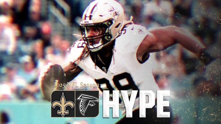 GET HYPE for Saints vs Falcons 2025 NFL Week 18