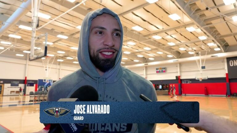 Jose Alvarado on Zion Williamson, team motivation Pelicans Practice 1 3 26