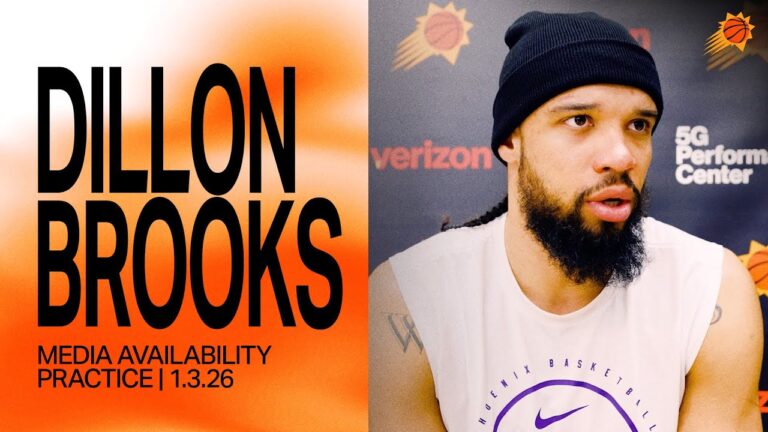 Dillon Brooks Practice Media Availability Phoenix Suns 1-3-26