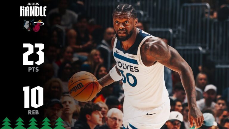Julius Randle Drops 23-Point 10-Rebound Double-Double Against Miami Heat 01.03.26