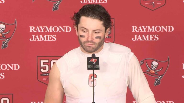 Baker Mayfield on Victory vs. Carolina: Still Alive Press Conference Tampa Bay Buccaneers