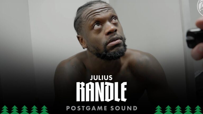 We Knew What To Expect & What To Do. Julius Randle Postgame Sound 1.3.26