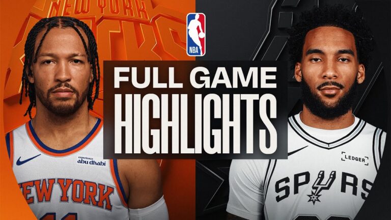 KNICKS at SPURS FULL GAME HIGHLIGHTS December 31, 2025