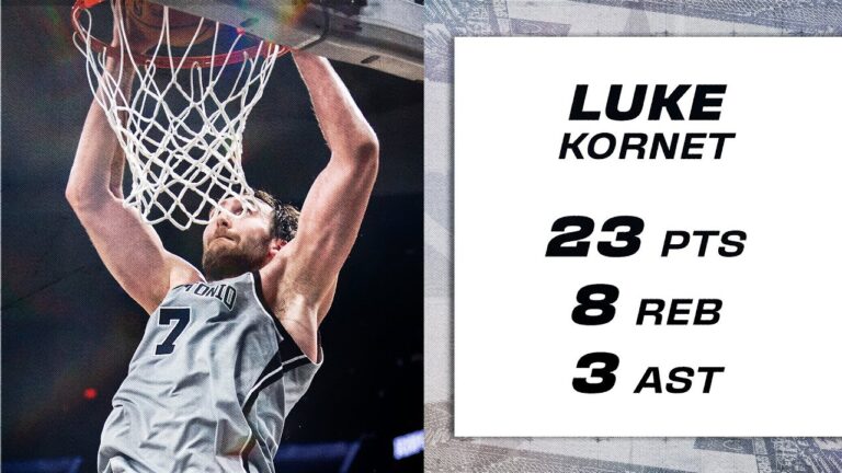 Luke Kornet Leads Spurs with Team-High 23 PTS vs. Portland