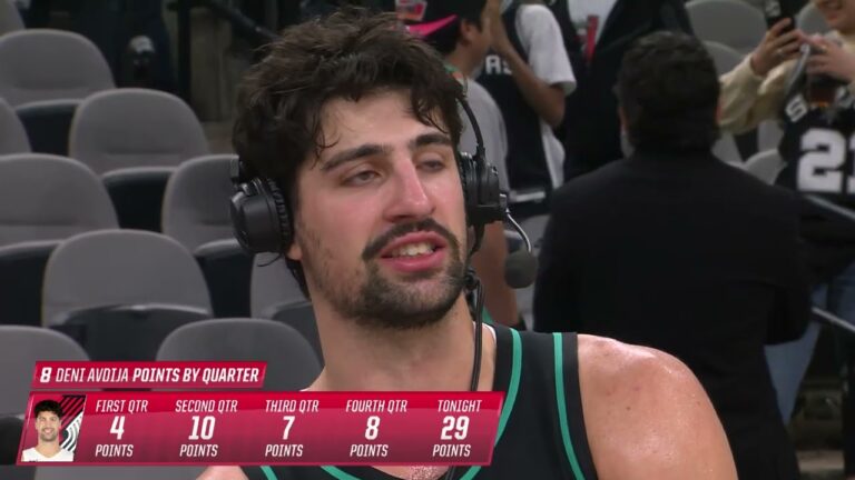 Deni Avdija Postgame Interview Brightside Windows Baseline Report at SAS January 3rd, 2025