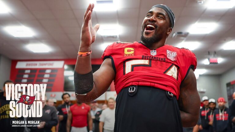 Lavonte Davids Speech Following Victory vs. Panthers Victory Sound Tampa Bay Buccaneers