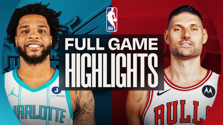 HORNETS at BULLS FULL GAME HIGHLIGHTS January 3, 2026