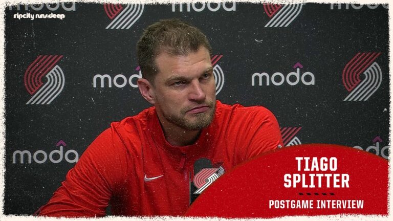 Tiago Splitter Postgame Media Availability at San Antonio Spurs January 3rd, 2025